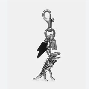 Coach 65133 T-Rex Dinosaur Bag Charm Keyfob/Keychain NWT!
